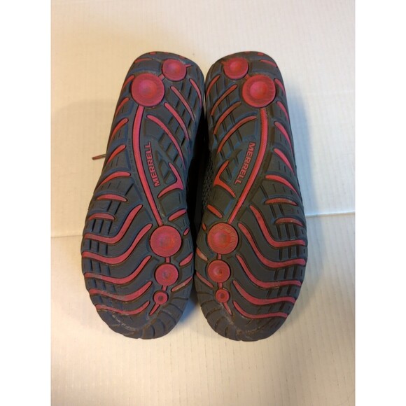 Merrell Castle Rock Shoes Sneakers Honeysuckle Womens 8 Gray Pink Hiking Outdoor - Picture 6 of 7